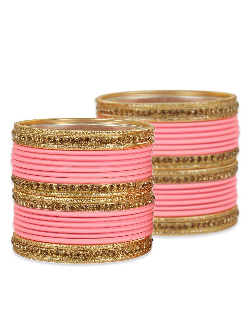 pink metal bangle