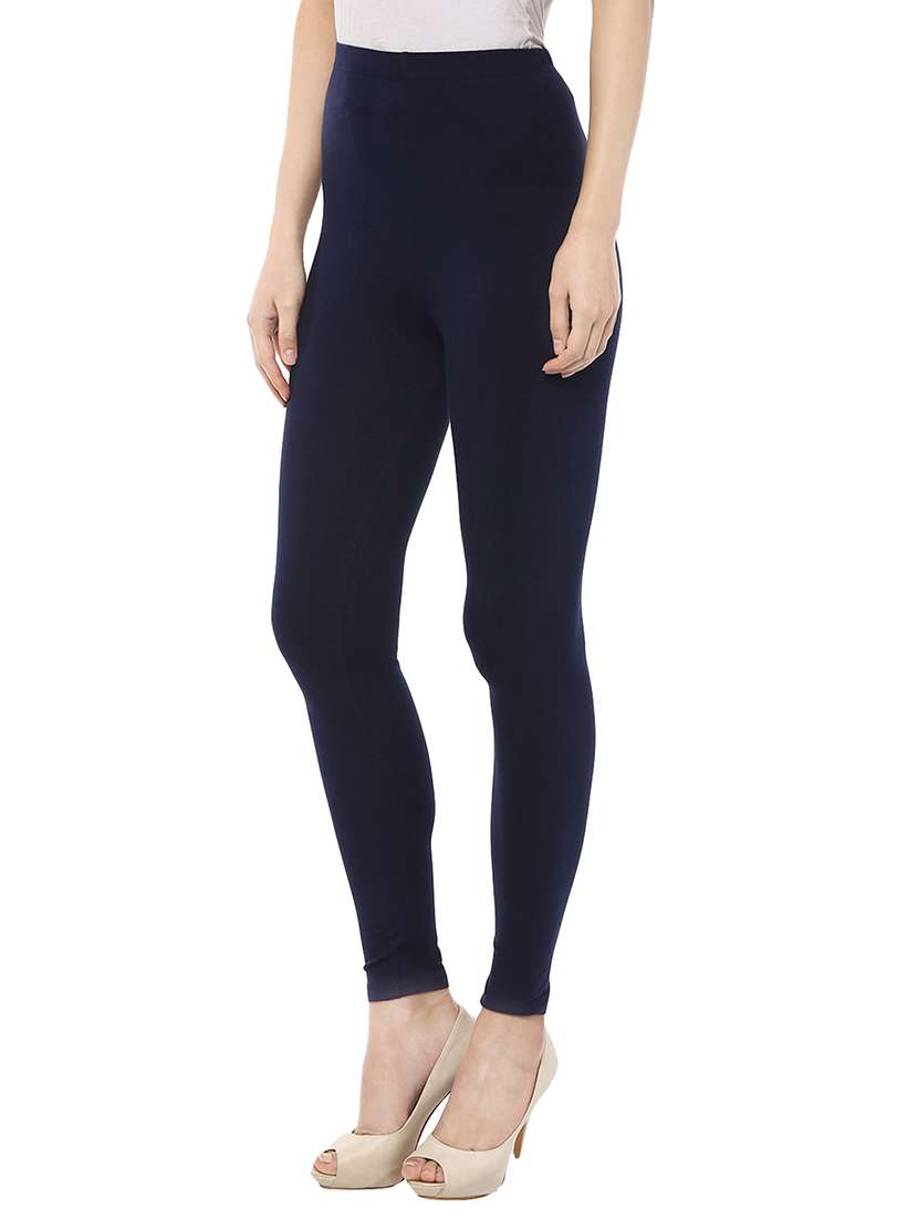 set of 2 multi colored cotton leggings - 12797652 - Standard Image - 2