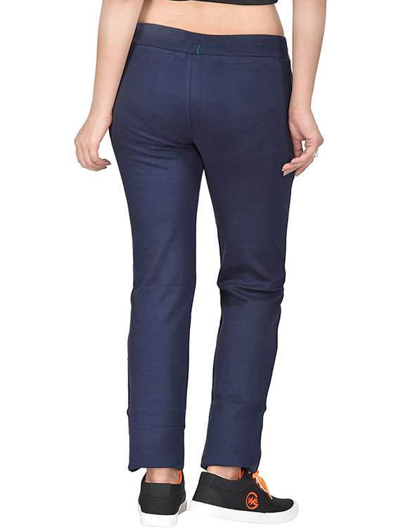 navy blue cotton track pants - 12813993 -  Standard Image - 2