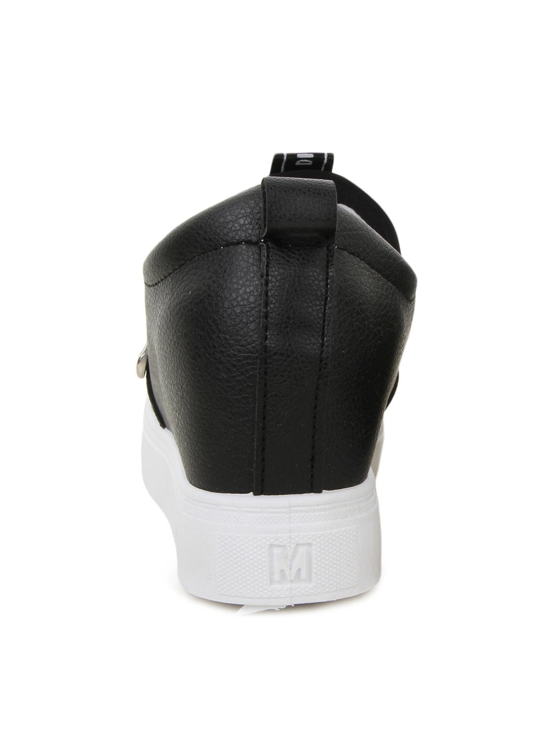 black canvas casual shoes - 12815530 - Standard Image - 2