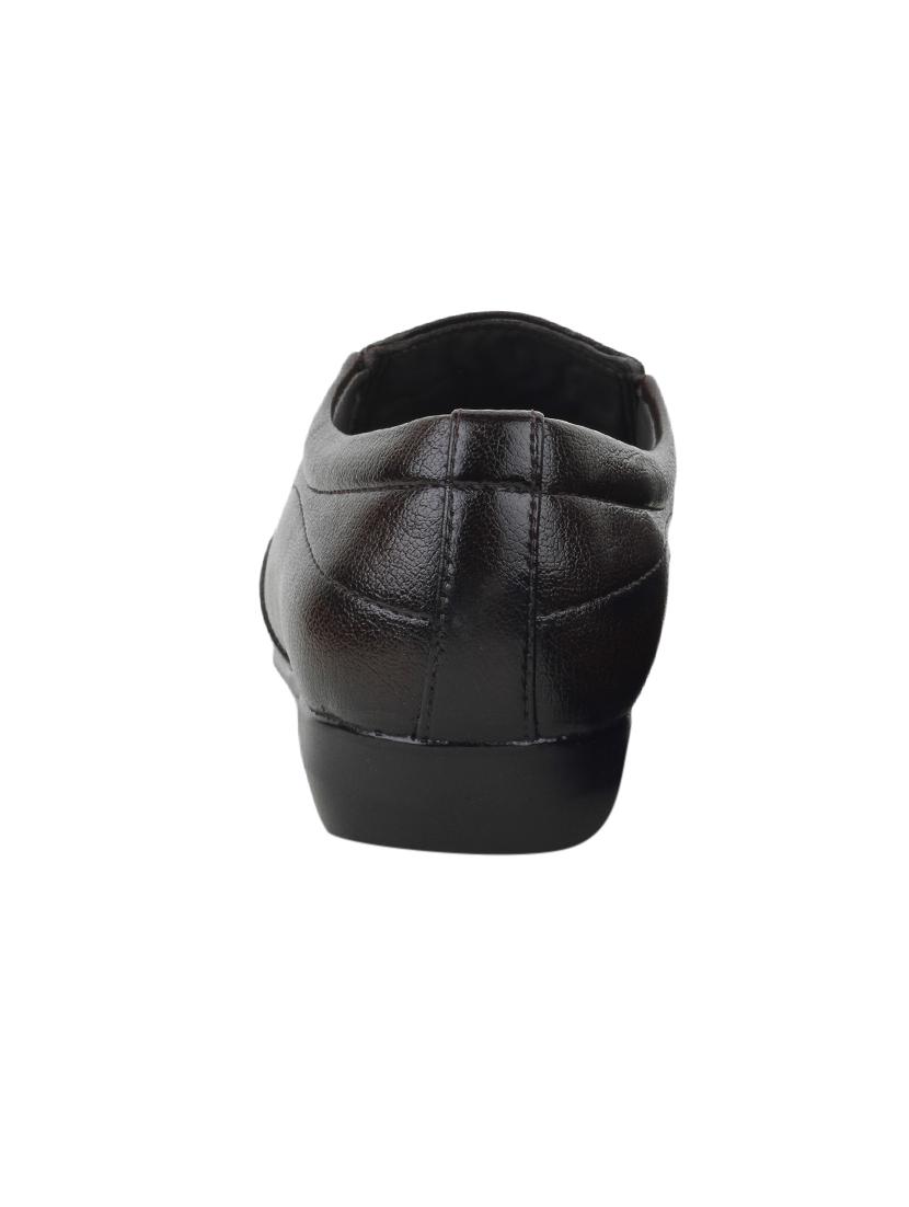 brown leatherette slip on - 12816323 - Standard Image - 2