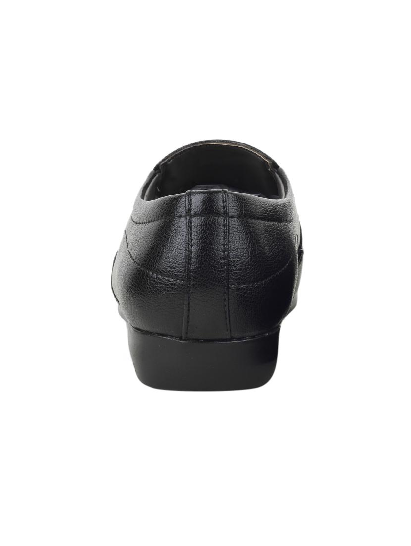 black leatherette slip on - 12816324 - Standard Image - 2