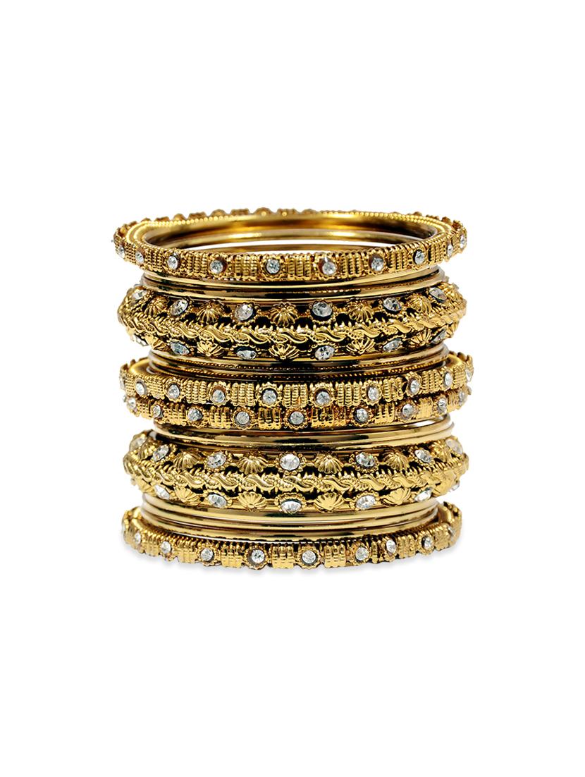 gold brass bangle