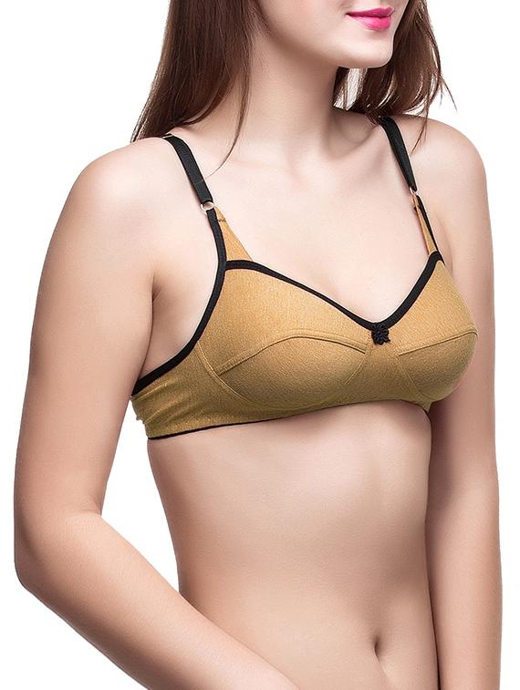 set of 2 brown hosiery bras - 12827837 - Standard Image - 2