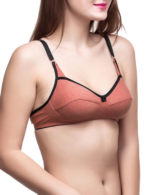 set of 2 orange hosiery bras - 12827860 - Standard Image - 2