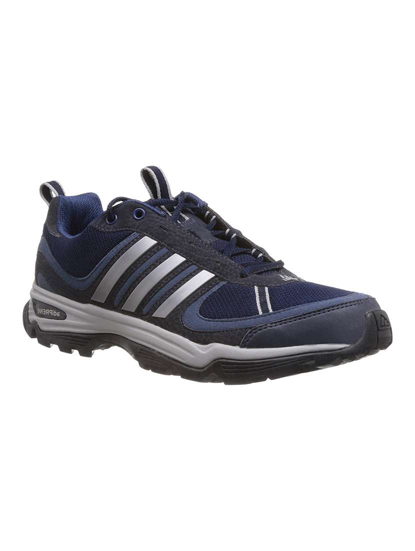 navy mesh sport shoes