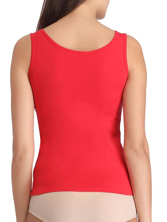 red cotton camisole - 12832961 - Standard Image - 2