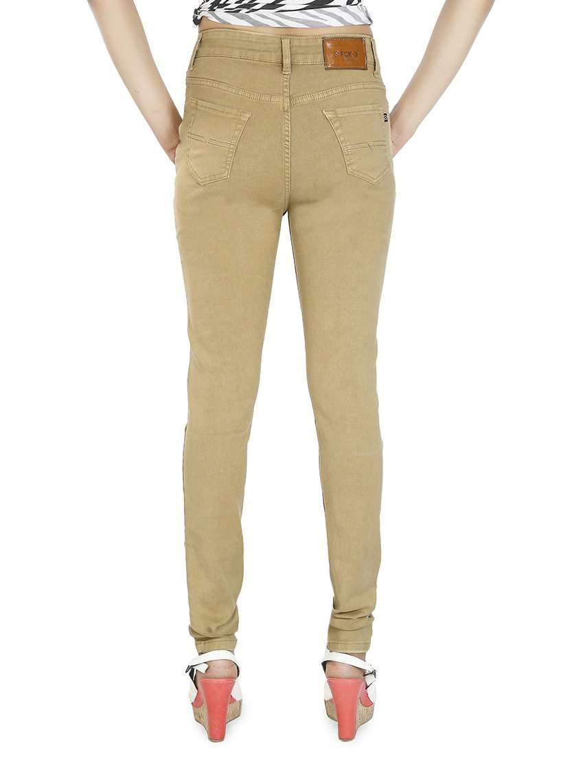 women's plain slim fit jeans - 12835437 -  Standard Image - 2