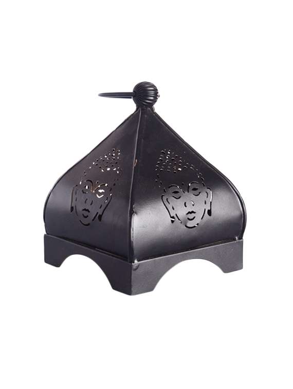 anasa buddha metal lantern small