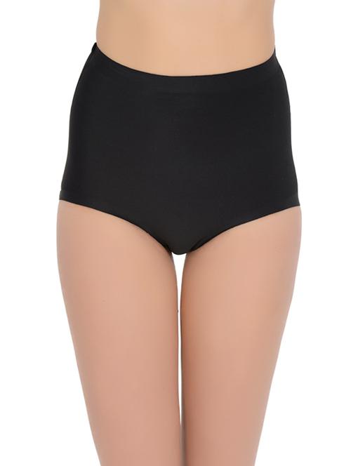 black nylon shaper brief shapewear - 12888612 - Standard Image - 0