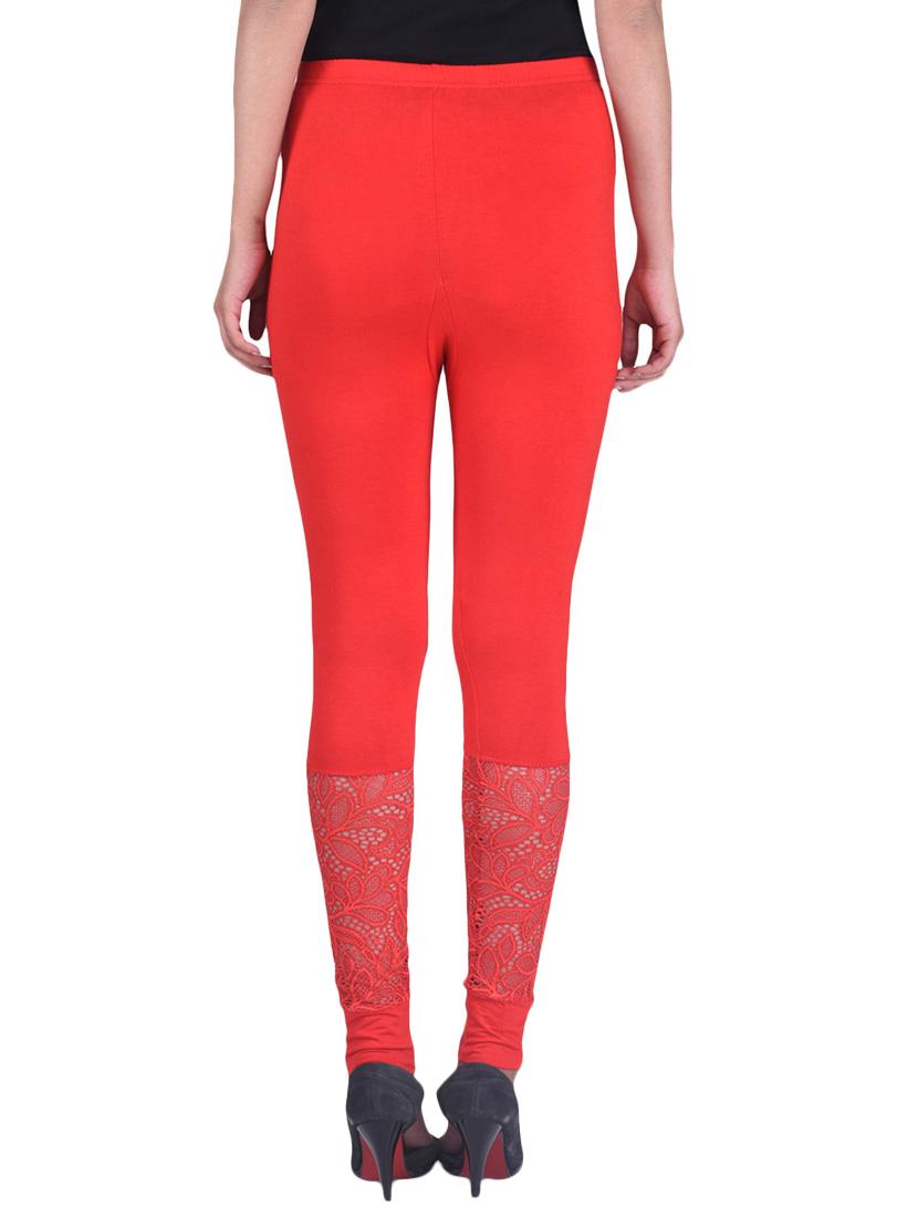 orange viscose leggings - 12891379 - Standard Image - 2