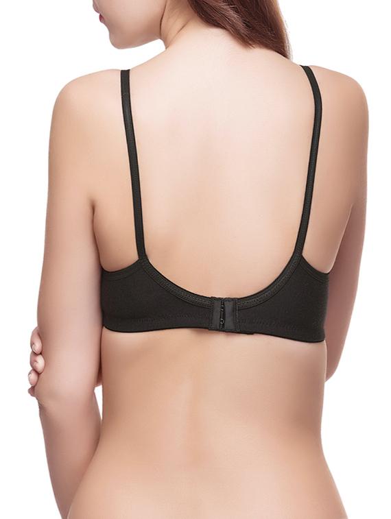 set of 3 floral patch bra - 12894564 - Standard Image - 2