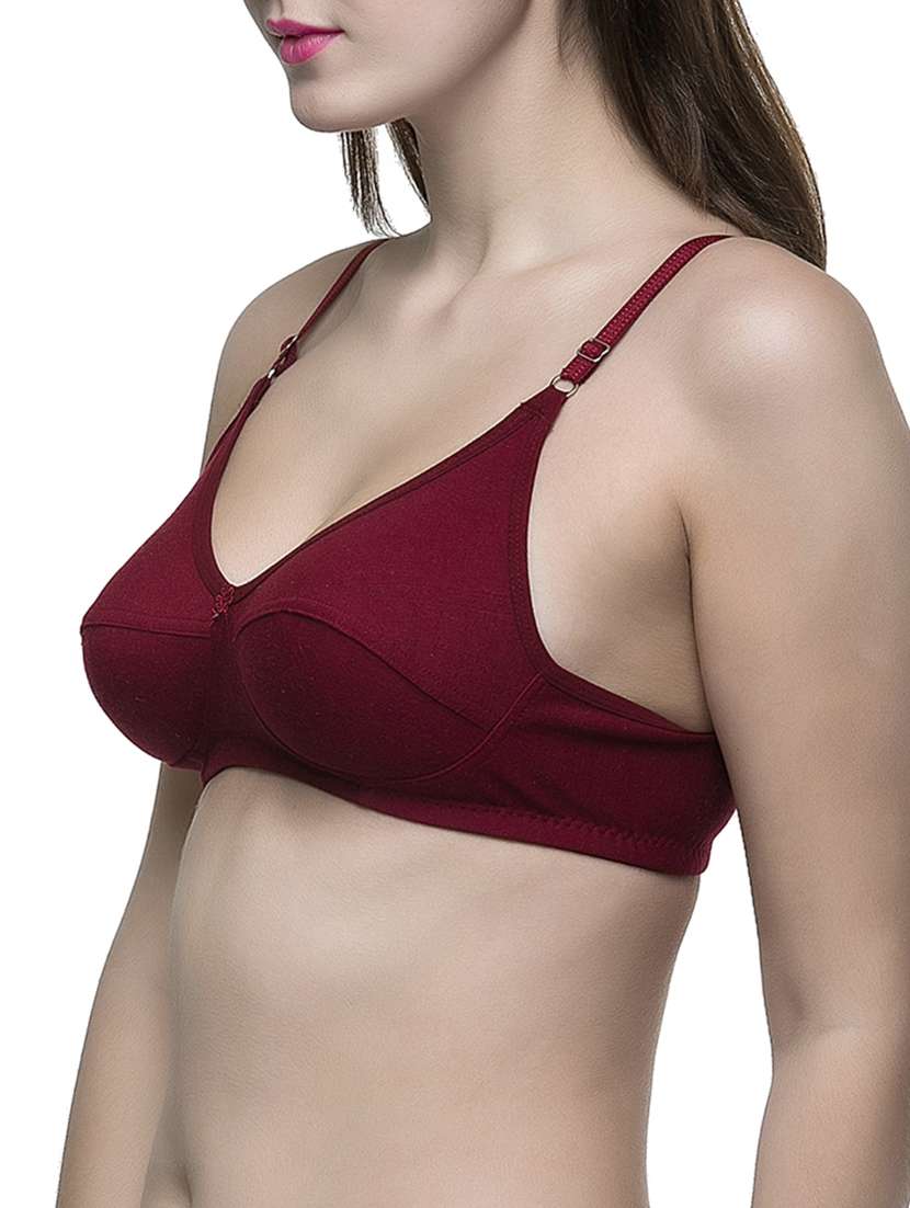 set of 3 floral patch bra  - 12894660 -  Standard Image - 2