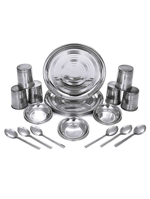 birdy stainless steel 24 pcs dinning set