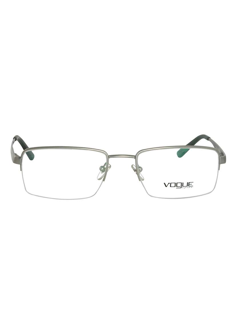half rim rectangle spectacle frame