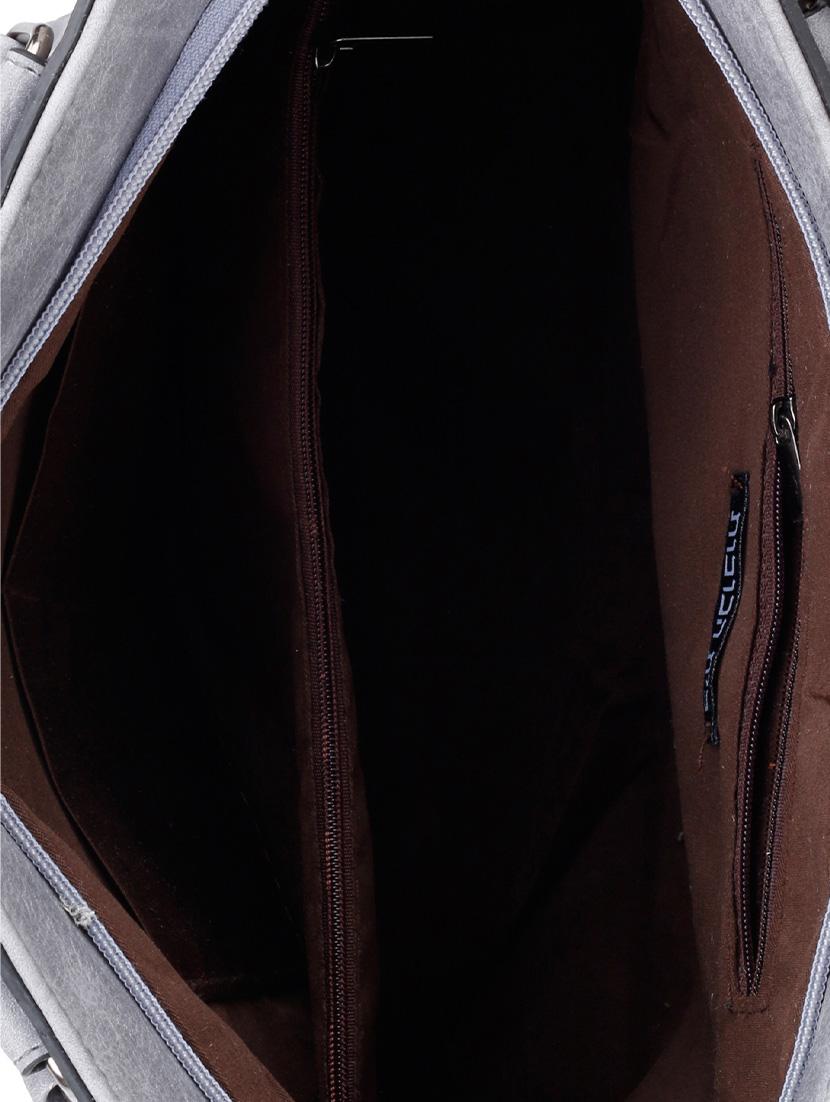 silver polyester handbag - 12905421 - Standard Image - 2
