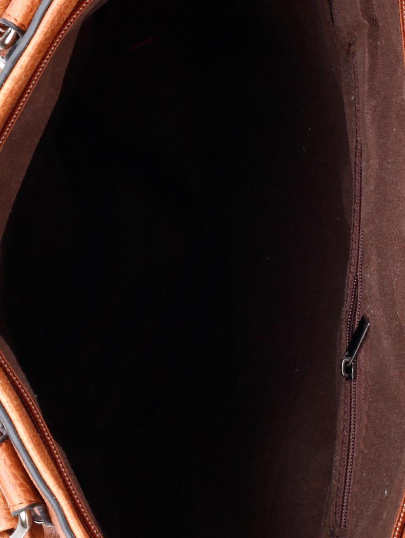 brown polyester handbag - 12905422 - Standard Image - 2