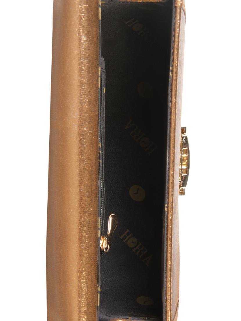 embellished gold leatherette sling bag - 12906291 - Standard Image - 2