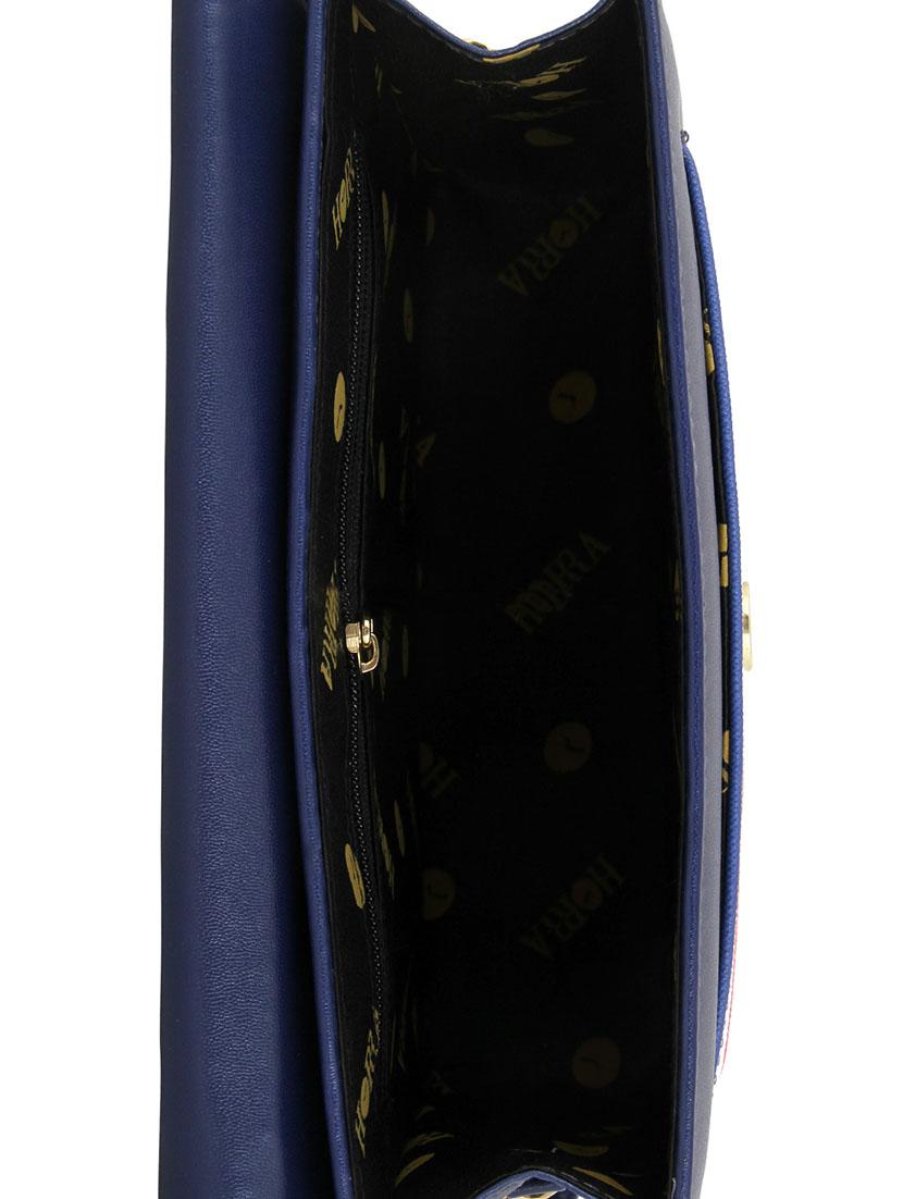 blue leatherette sling bag - 12906295 - Standard Image - 2