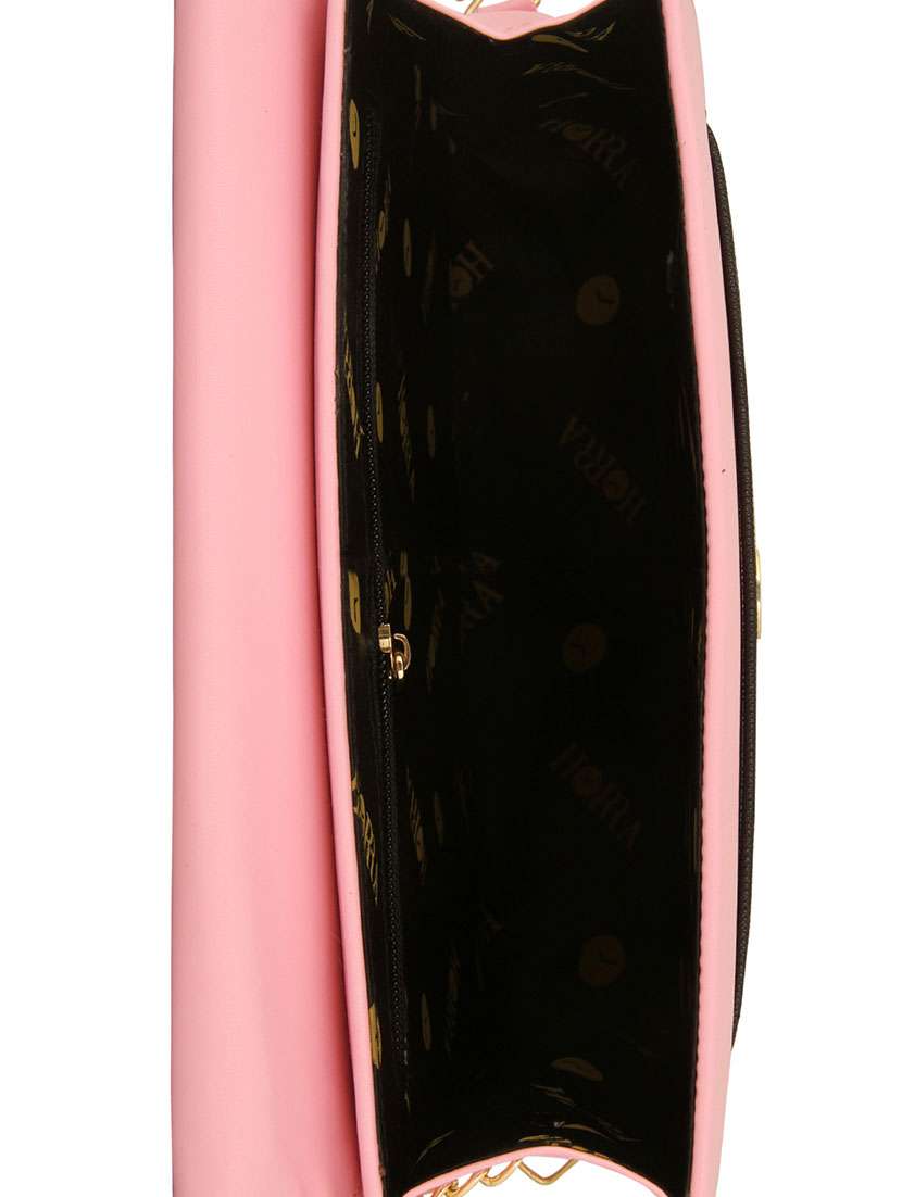 pink leatherette  sling bag - 12906296 -  Standard Image - 2