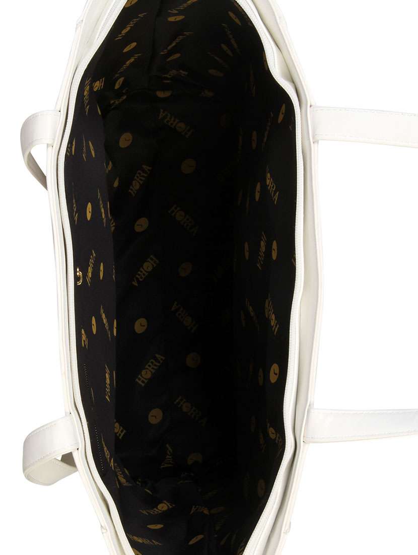 white leatherette handbag - 12906306 -  Standard Image - 2