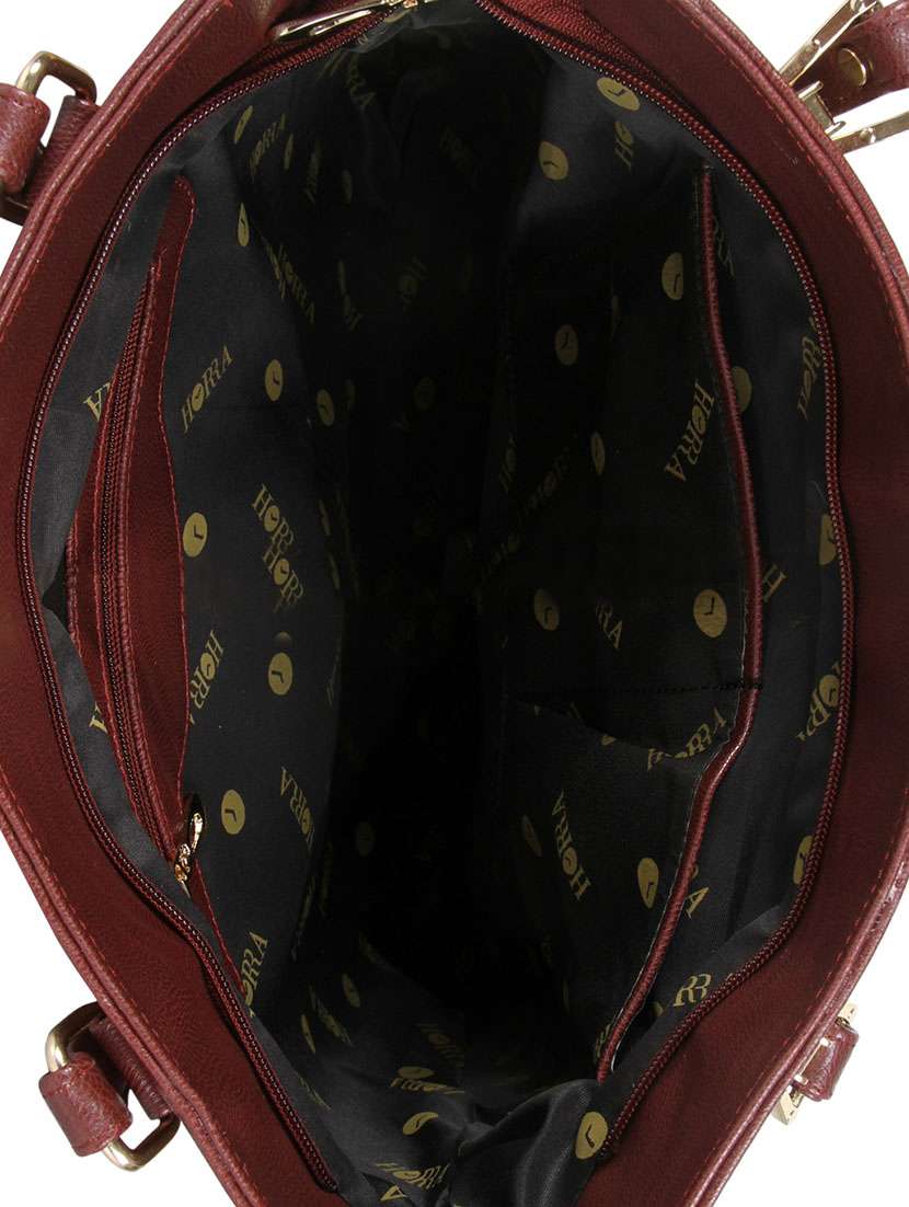 brown leatherette handbag - 12906307 -  Standard Image - 2