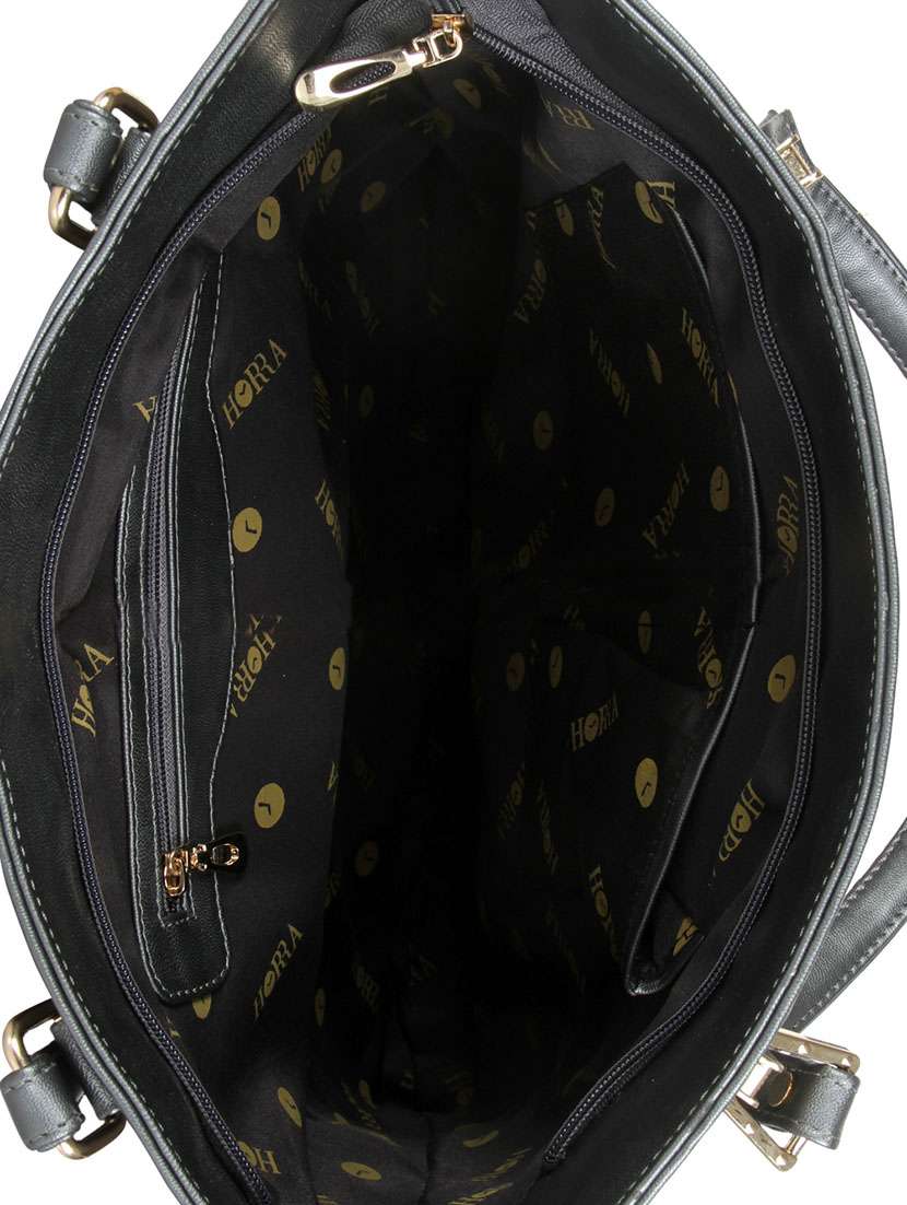 grey leatherette  handbag - 12906309 -  Standard Image - 2