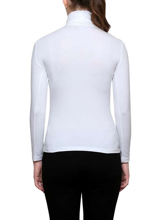 turtle neck long sleeved top - 12915901 - Standard Image - 2