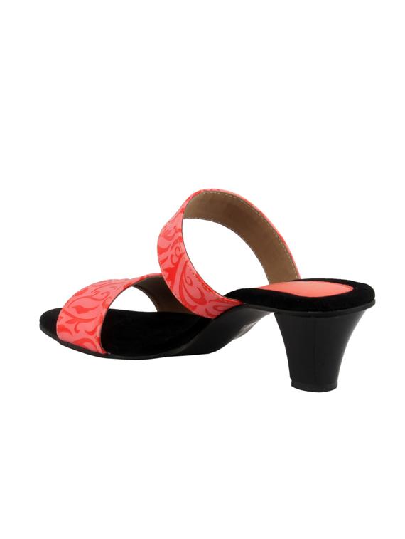 pink leatherette slip on sandals - 12927133 - Standard Image - 2