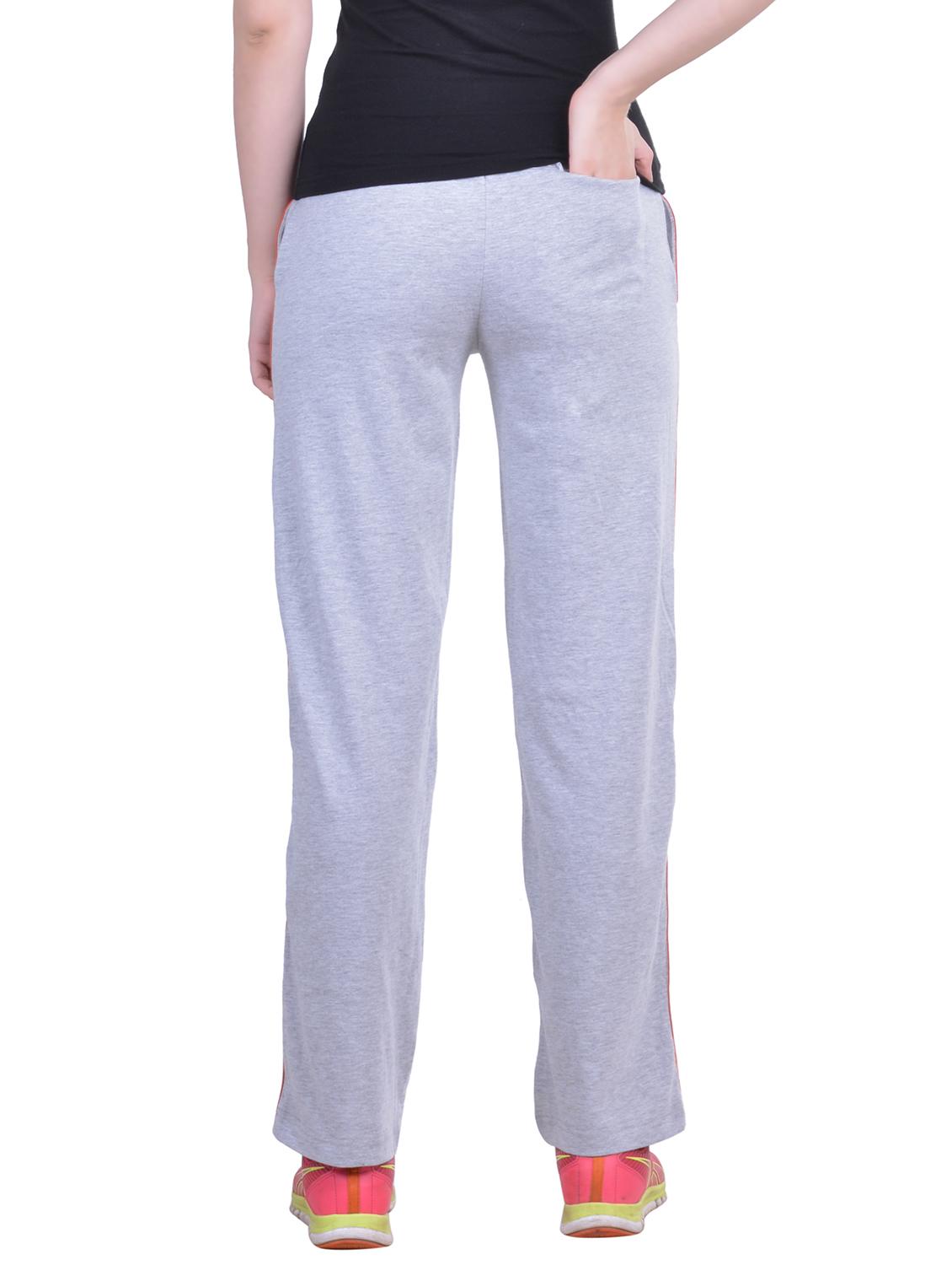 grey cotton track pant - 12932116 - Standard Image - 2