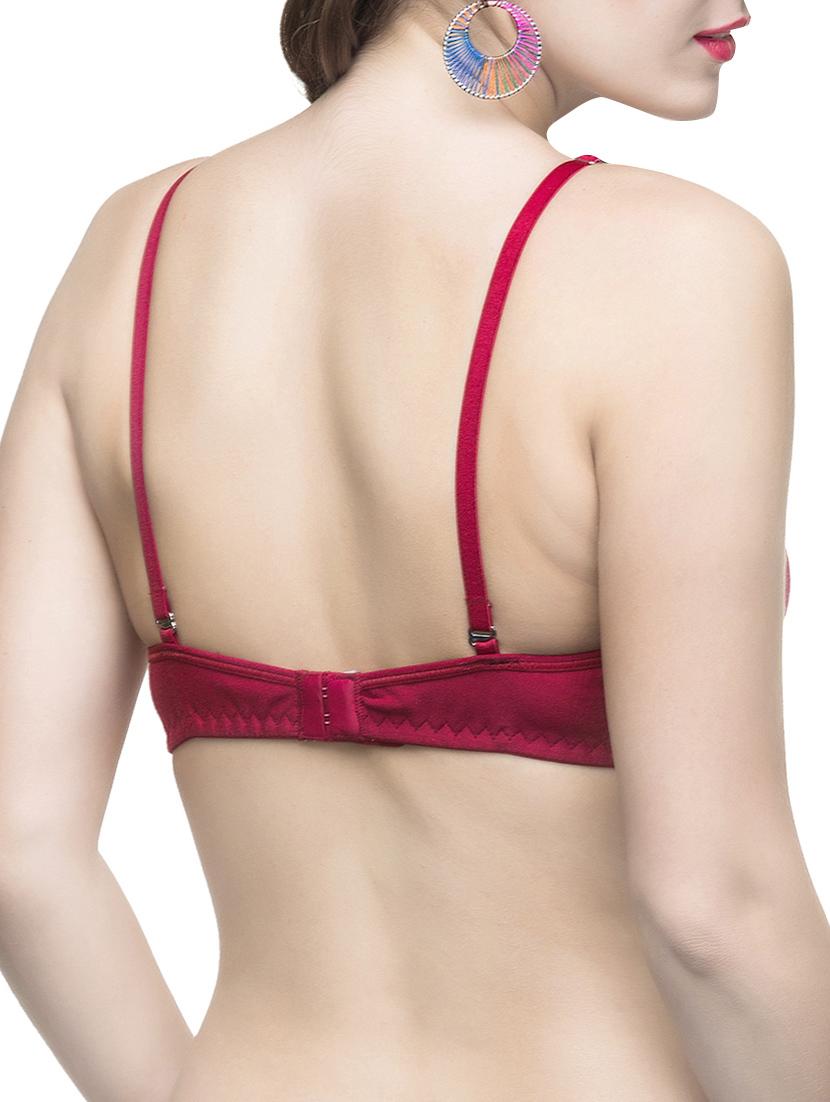 red hosery tshirt bra - 12932117 - Standard Image - 2