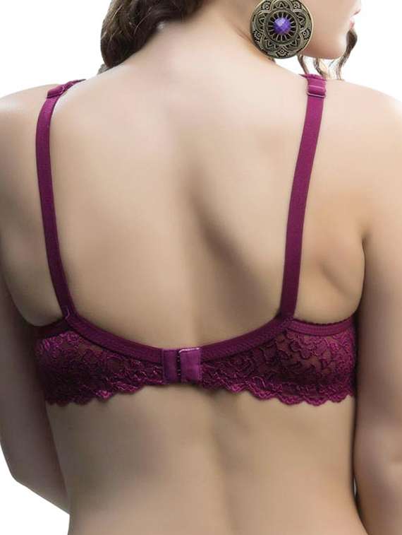 purple hosery bra - 12932159 -  Standard Image - 2