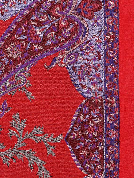 red viscose shawl - 12941350 -  Standard Image - 2