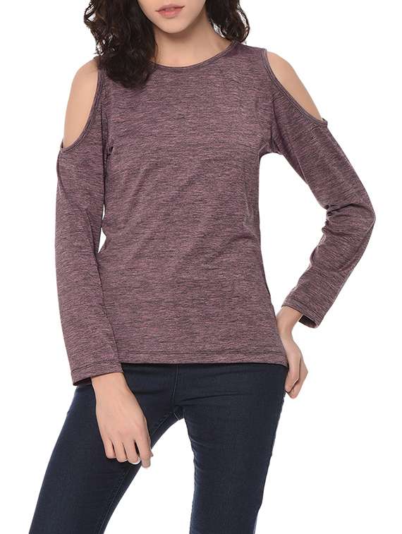 women's all over print round neck t-shirt