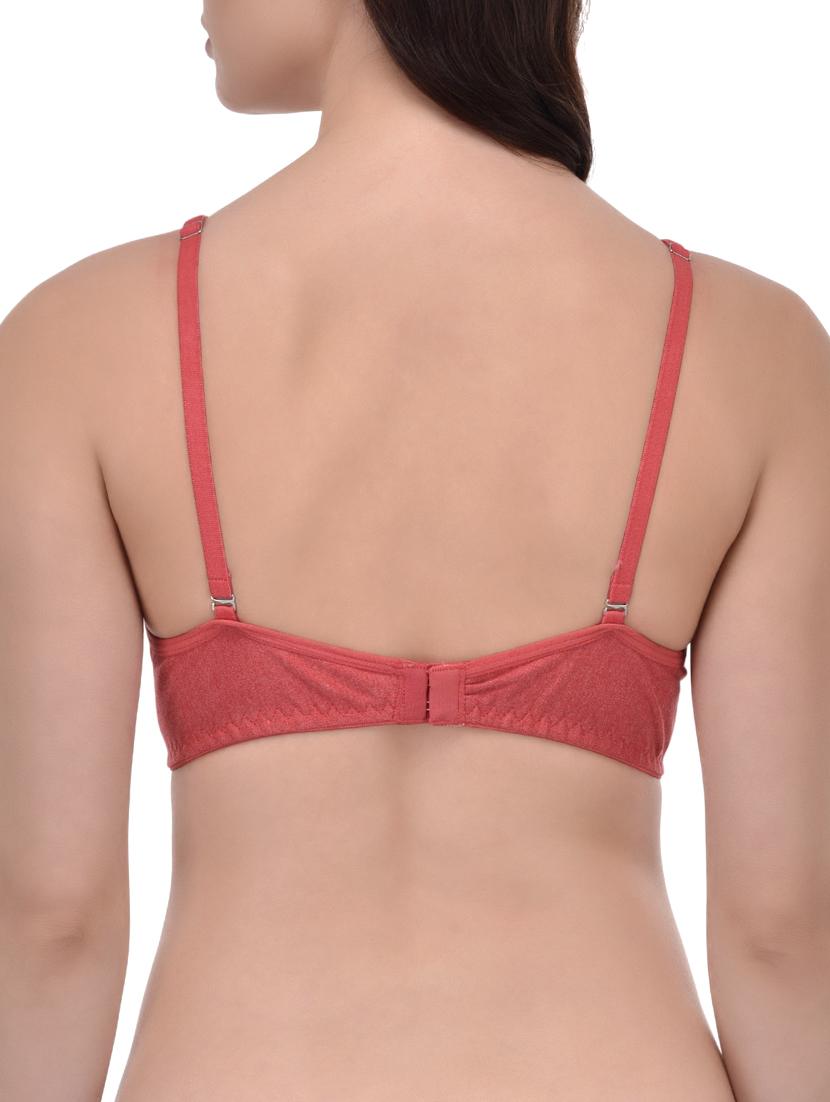 orange cotton tshirt bra - 12948665 - Standard Image - 2