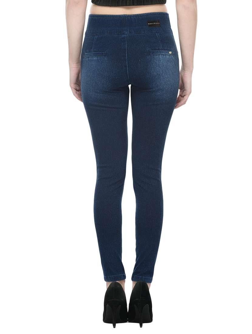 navy blue cotton jeans - 12954082 -  Standard Image - 2