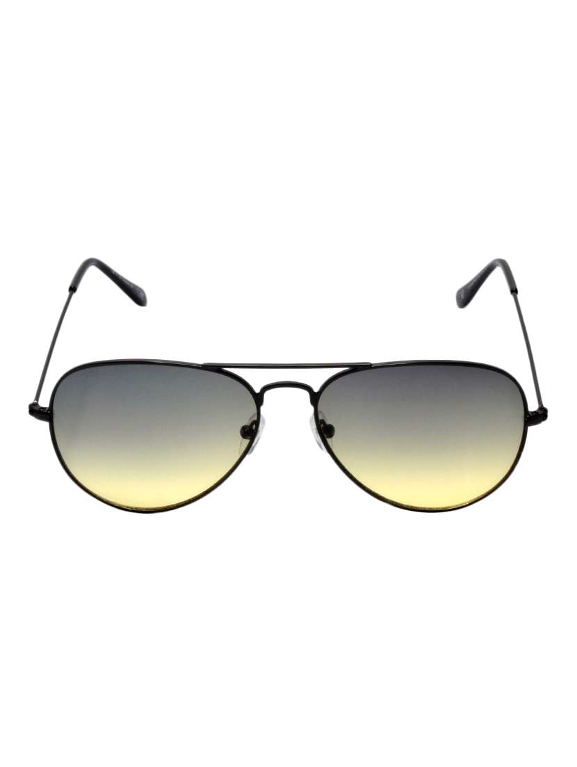 black uv protected full rim aviator glasses