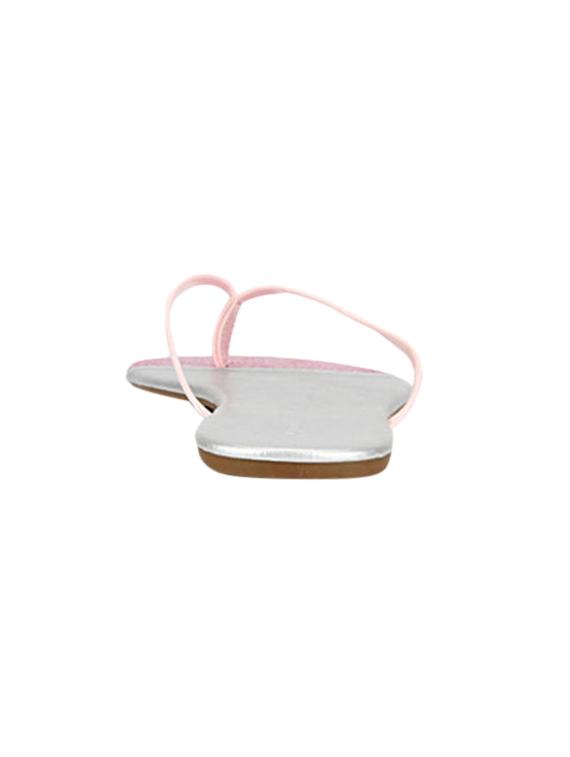 pink pu toe separator sandals - 12960493 - Standard Image - 2