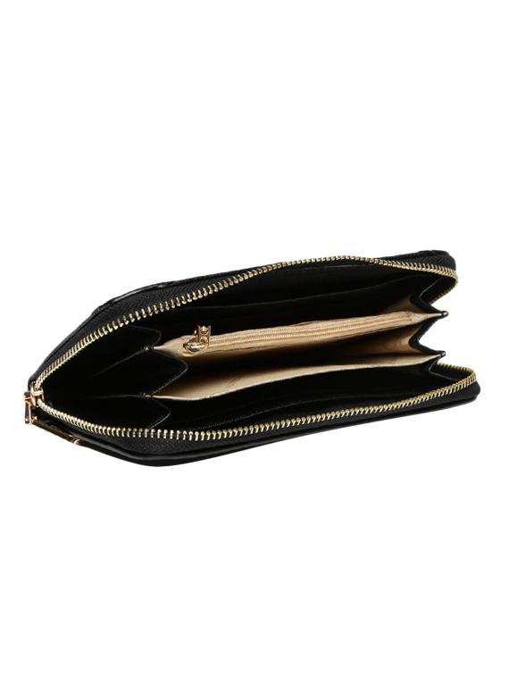black leatherette wallet - 12973598 - Standard Image - 2