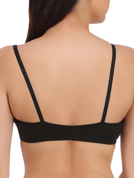 lace detail front open bra - 12974981 - Standard Image - 2