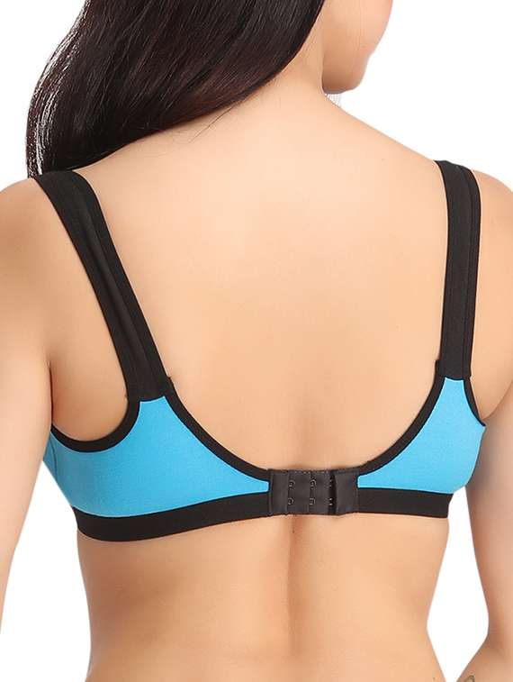 set of 2 multicolored cotton bras - 12975016 - Standard Image - 2