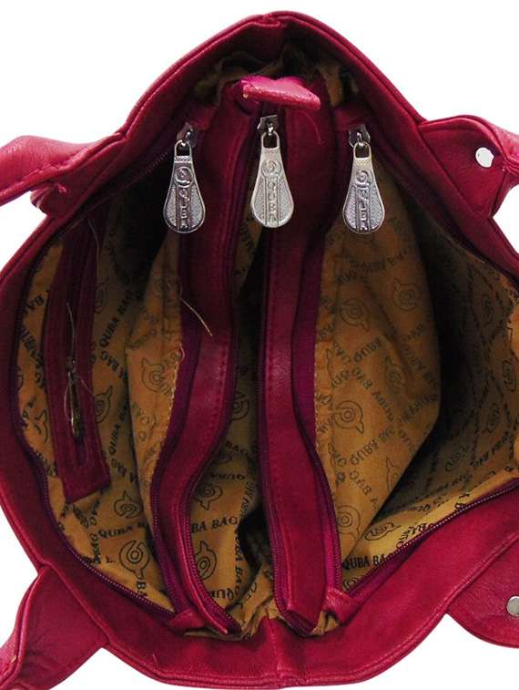 pink leatherette handbag - 12979443 - Standard Image - 2