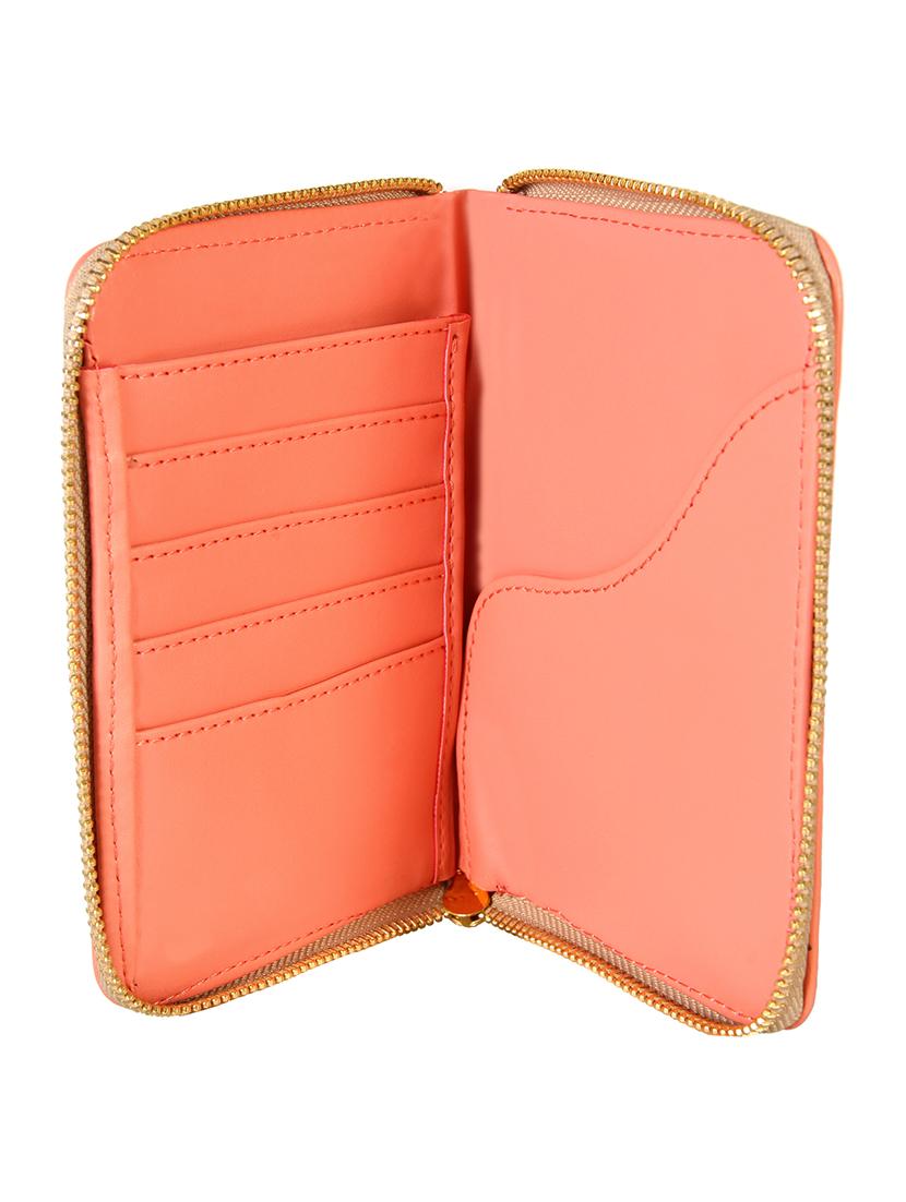 orange leatherette wallet - 12996865 - Standard Image - 2