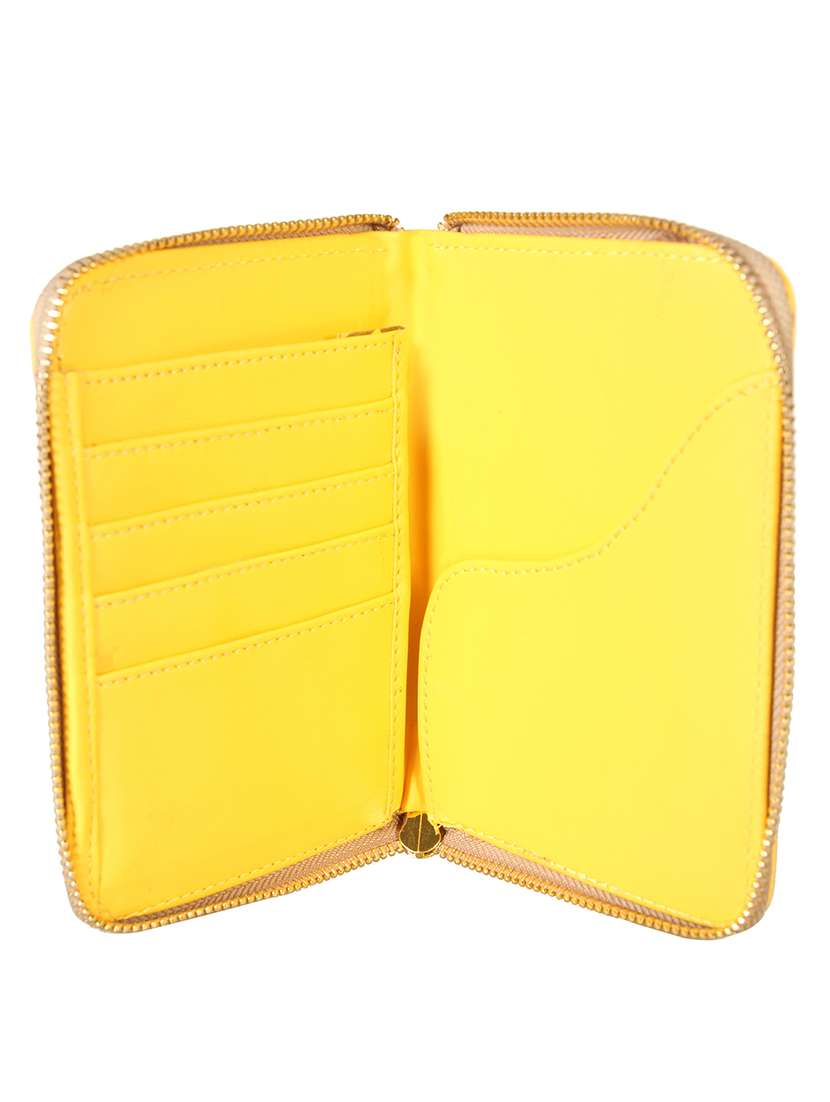 yellow leatherette wallet - 12996871 - Standard Image - 2