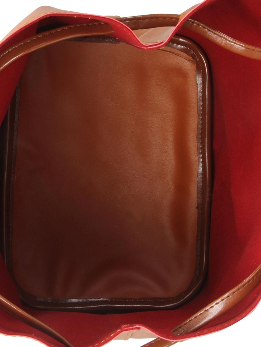 tan leatherette tote - 12996874 - Standard Image - 2