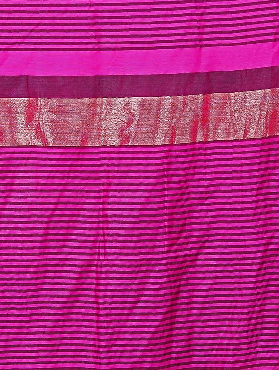 women's self design pink colored saree with blouse - 12997632 - Standard Image - 2