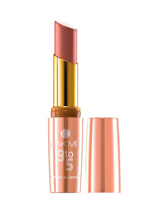 lakme 9 to 5 creaseless creme lip color 3.6 g (cp5 salmon state)