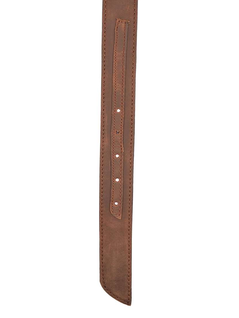 brown leather belt - 13025546 - Standard Image - 2