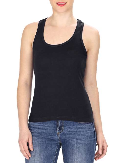 women's tank top scoop neck top - 13025666 - Standard Image - 0
