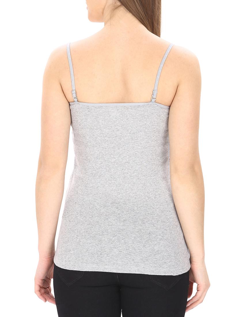 detachable strap solid camisole - 13025700 - Standard Image - 2